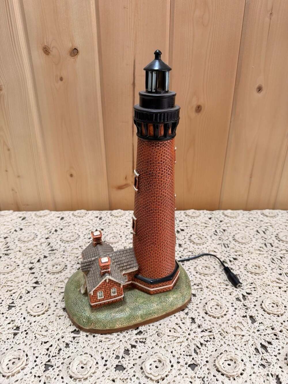 Vintage Nautical Light Geo Z Lefton Currituck Beach NC Lighthouse Lamp - Picture 4 of 8